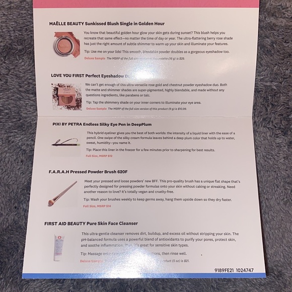 Ipsy glam bag including makeup - Picture 8 of 9